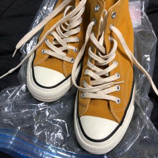 CONVERSE addict 27.5cm マスタード us9 ソール減り少