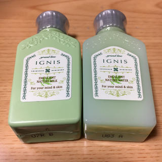 イグニス(IGNIS)のIGNIS エモリエントネイチャーミルク＆ウォーター 30ｇ(化粧水/ローション)