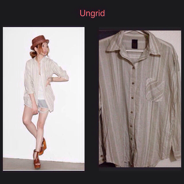 Ungrid(アングリッド)のnao.様1/31までお取置き❥❥ レディースのトップス(シャツ/ブラウス(長袖/七分))の商品写真