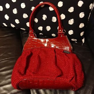 バーニーズニューヨーク(BARNEYS NEW YORK)のセール❤️バーニーズニューヨーク❤️ハンドバッグ ラメ入りツィード(ハンドバッグ)