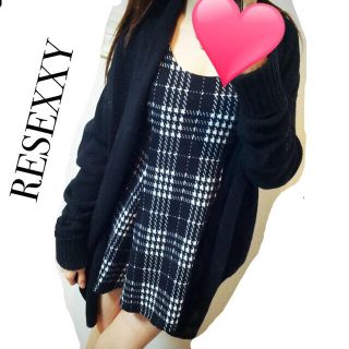 リゼクシー(RESEXXY)のRESEXXY♡チェックワンピ(ミニワンピース)