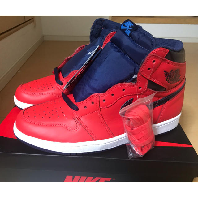 靴/シューズNike Air Jordan 1 OG（David Lettermen）