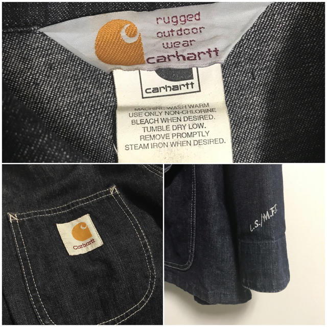 carhartt(カーハート)の◆Carhartt◆ Denim Coveralls メンズのジャケット/アウター(Gジャン/デニムジャケット)の商品写真