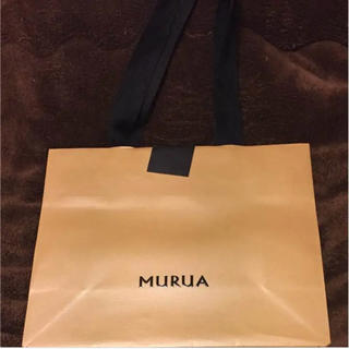 ムルーア(MURUA)のMURUA ムルーア マークスタイラー ショップ袋 ショッパー  紙袋(ショップ袋)