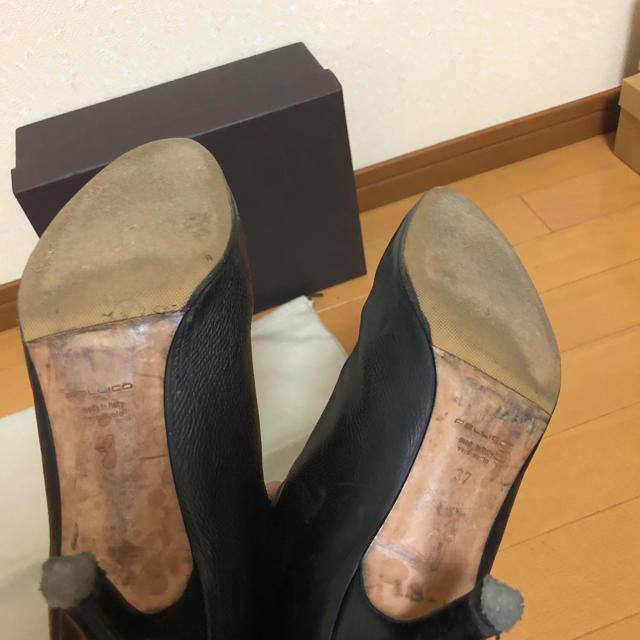 DEUXIEME CLASSE(ドゥーズィエムクラス)のPELLICO ZIP SHORT BOOTS レディースの靴/シューズ(ブーティ)の商品写真