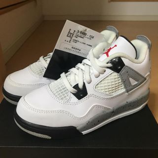 ナイキ(NIKE)のNike Air Jordan 4 Retro BP (セメント)(スニーカー)