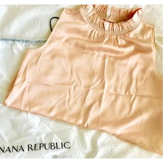 バナナリパブリック(Banana Republic)のBanana  Republic ブラウス(シャツ/ブラウス(半袖/袖なし))