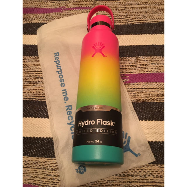 限定品★HydroFlask ハイドロフラスク ハワイアンレインボーカラー インテリア/住まい/日用品のキッチン/食器(タンブラー)の商品写真