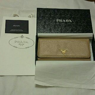 プラダ(PRADA)の【PRADA】◆サフィアーノ長財布◆CAMMEO◆(長財布)