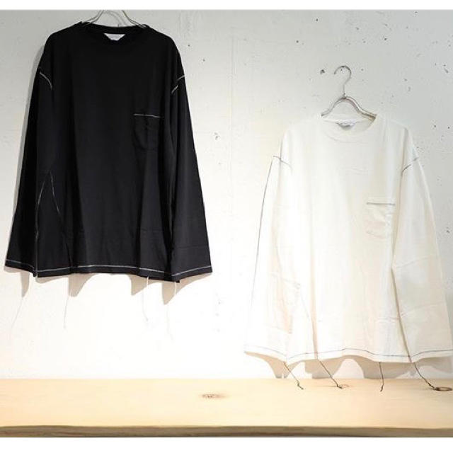 SUNSEA(サンシー)のUNUSED 18AW long-sleeve pocket t-shirt メンズのトップス(Tシャツ/カットソー(七分/長袖))の商品写真