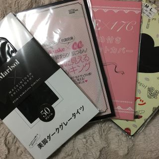 マッキントッシュフィロソフィー(MACKINTOSH PHILOSOPHY)の【未使用・送料込】マリソル ほか付録 タイツなど4つセット(タイツ/ストッキング)