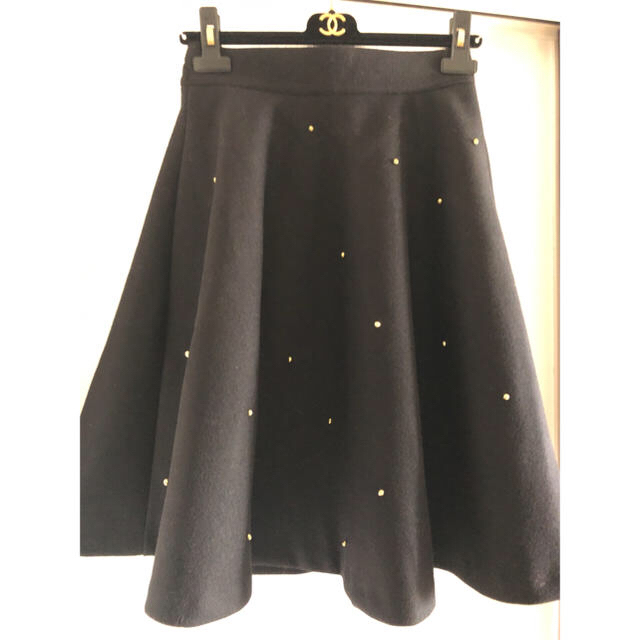 インポート一点物キラキラボール付きスカート♡ レディースのスカート(ひざ丈スカート)の商品写真