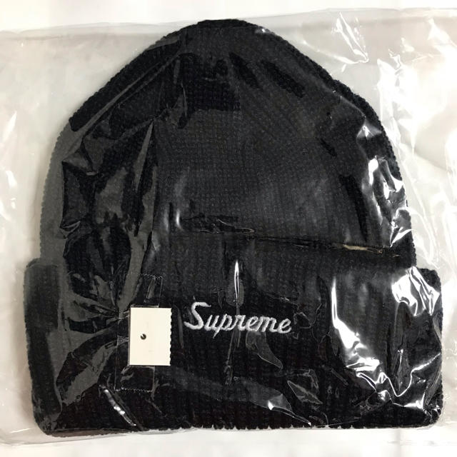 Supreme 18FW Loose Gause Beanie navy