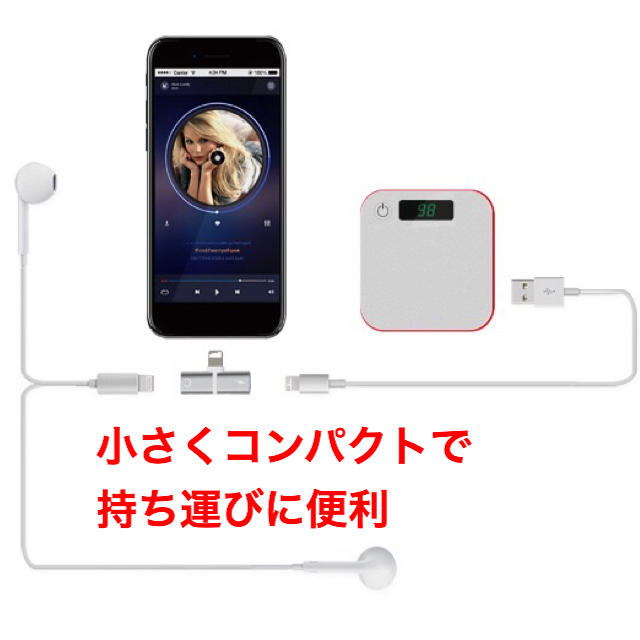 Apple(アップル)のiPhone イヤホンジャック   スマホ/家電/カメラのスマホアクセサリー(ストラップ/イヤホンジャック)の商品写真