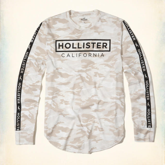 Hollister(ホリスター)の☆★ホリスター HOLLISTER メンズロンT  新品未使用☆ メンズのトップス(Tシャツ/カットソー(七分/長袖))の商品写真