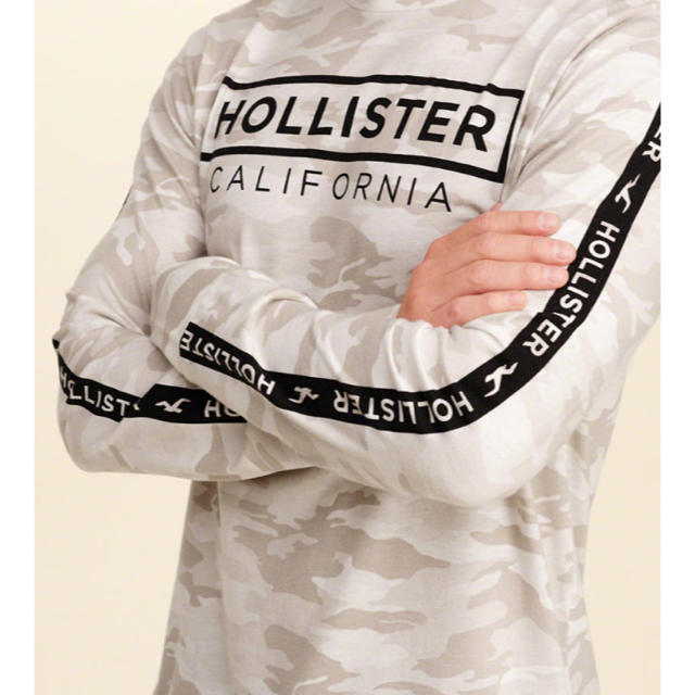 Hollister(ホリスター)の☆★ホリスター HOLLISTER メンズロンT  新品未使用☆ メンズのトップス(Tシャツ/カットソー(七分/長袖))の商品写真