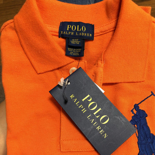 POLO RALPH LAUREN(ポロラルフローレン)のラルフローレン長袖ポロシャツ キッズ/ベビー/マタニティのキッズ服男の子用(90cm~)(Tシャツ/カットソー)の商品写真