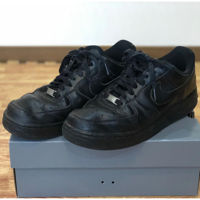 NIKE(ナイキ)のNIKE  AIR FORCE 1  27.5cm  ブラック メンズの靴/シューズ(スニーカー)の商品写真