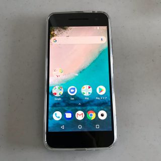 アンドロイド(ANDROID)の【美品】お値下げ中！新品同様 androidone S1 ブラック(スマートフォン本体)