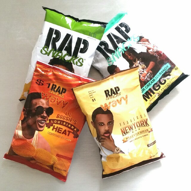 RAP SNACKS 4PACKS 食品/飲料/酒の食品(菓子/デザート)の商品写真