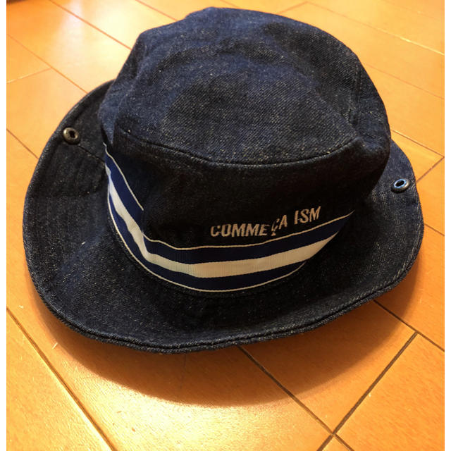 COMME CA ISM(コムサイズム)のデニムの帽子 キッズ/ベビー/マタニティのこども用ファッション小物(帽子)の商品写真