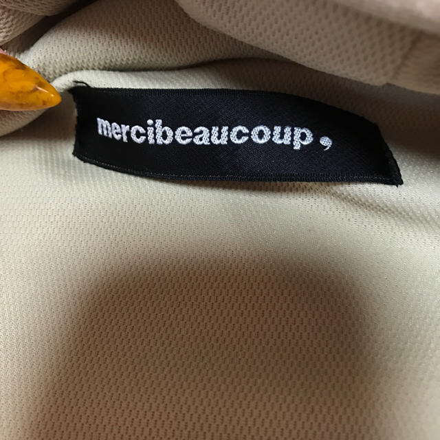 mercibeaucoup(メルシーボークー)の美品 メルシーボークー クマ耳 モコモコ ボワ コート ブルゾン レディースのジャケット/アウター(ブルゾン)の商品写真