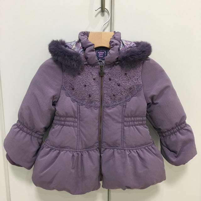 ANNA SUI mini(アナスイミニ)のANNA SUI mini ダウンコート キッズ/ベビー/マタニティのキッズ服女の子用(90cm~)(コート)の商品写真