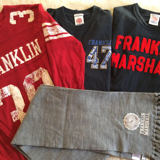 フランクリンアンドマーシャル(FRANKLIN&MARSHALL)のフランクリン Tシャツ3枚 マフラー(Tシャツ/カットソー(七分/長袖))