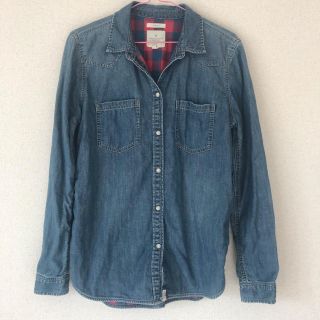 アメリカンイーグル(American Eagle)のアメリカンイーグル デニムシャツ S(シャツ/ブラウス(長袖/七分))