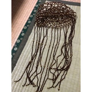 ビーズの帽子(ハット)