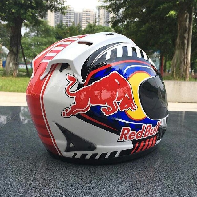 情熱セール 新入荷 高品質 新品 RED BULL バイク オンロード フルフェイスヘルメット ジェット ヘルメット S M L XL XXL