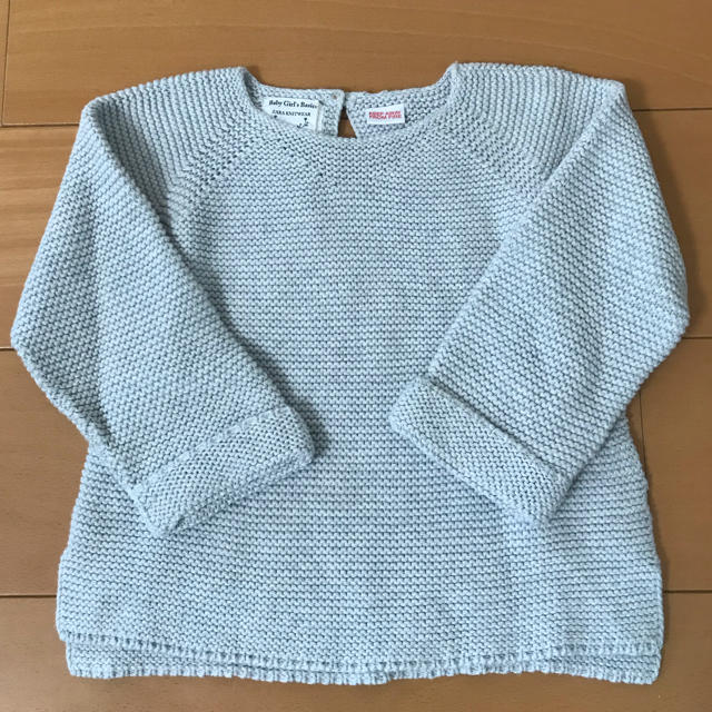 ZARA KIDS(ザラキッズ)の【新品】zarababy ニットPO キッズ/ベビー/マタニティのキッズ服女の子用(90cm~)(ニット)の商品写真