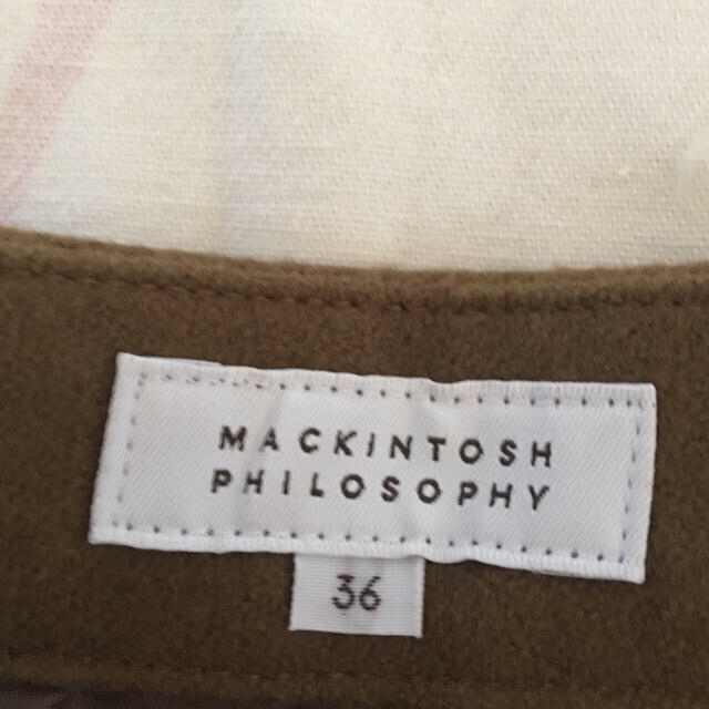 MACKINTOSH PHILOSOPHY(マッキントッシュフィロソフィー)の値下げしました！【美品 マッキントッシュ フィロソフィー】秋冬 スカート レディースのスカート(ひざ丈スカート)の商品写真