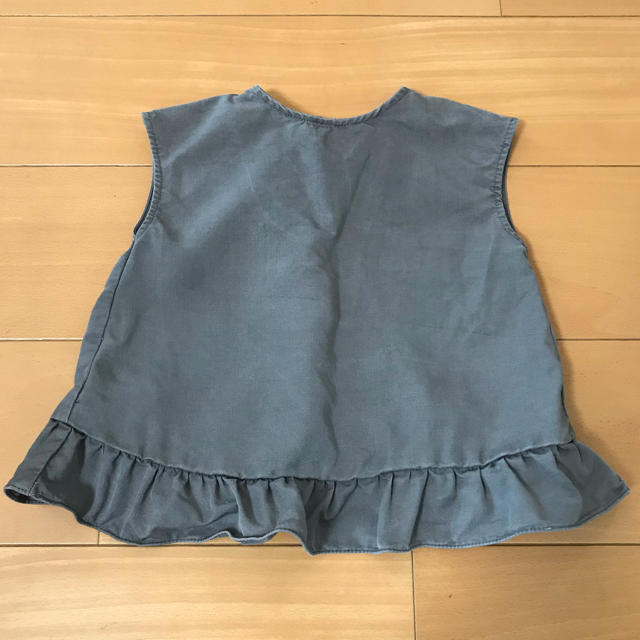 ZARA KIDS(ザラキッズ)のzarababy バッククロスオーバートップス キッズ/ベビー/マタニティのキッズ服女の子用(90cm~)(ブラウス)の商品写真