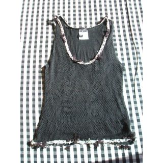 シャネル(CHANEL)のシャネル　タンクトップ　カシミア　ココマーク(Tシャツ(半袖/袖なし))