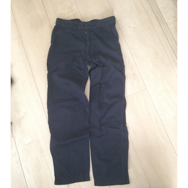 PETIT BATEAU(プチバトー)のプチバトー pants 126 ネイビー 美品 キッズ/ベビー/マタニティのキッズ服女の子用(90cm~)(パンツ/スパッツ)の商品写真