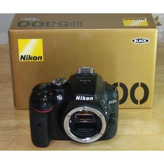 ニコン(Nikon)のNikon デジタル一眼レフカメラ D5300 ブラックボディ【美品】(デジタル一眼)