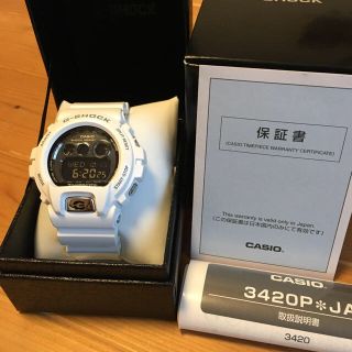 ジーショック(G-SHOCK)のCASIO G-SHOCK3420P＊JA ホワイト(腕時計(デジタル))