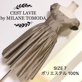 セラビ(C'EST LA VIE)のCEST LAVIE by MILANE TOMODA ワンピース(ひざ丈ワンピース)