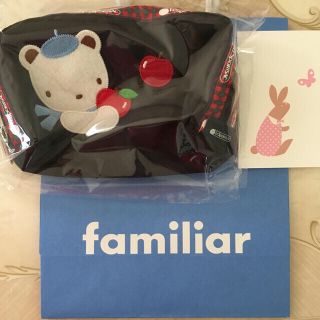 ファミリア(familiar)のファミリアショー限定 レスポ✖️familiarのコラボポーチ(ポーチ)