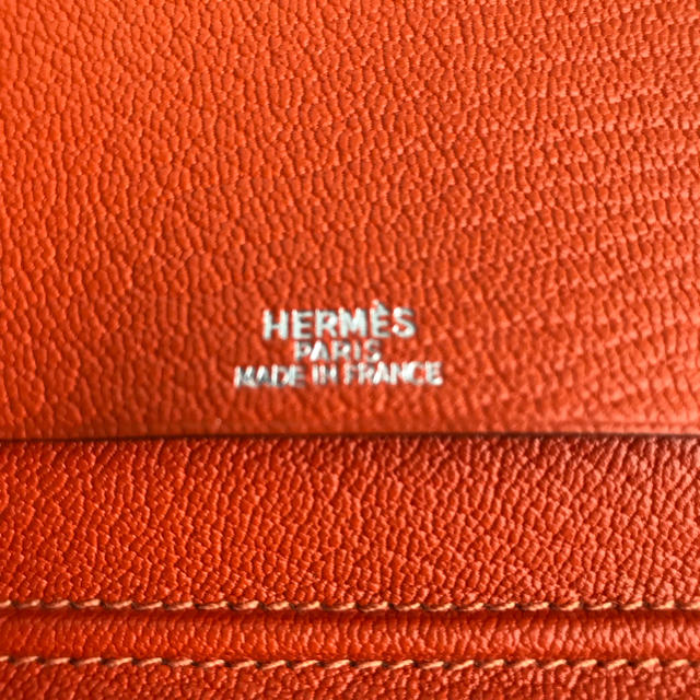 Hermes(エルメス)のエルメス  新品　手帳カバー オレンジ レディースのファッション小物(その他)の商品写真