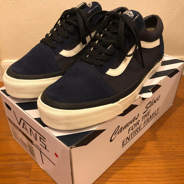 W)taps - 28.5 WTAPS VANS OG old Skool dress blueの通販 by W)taps - 28.5 WTAPS VANS OG old Skool dress blueの通販 by