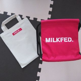 ミルクフェド(MILKFED.)の💺MILKFED.💺折りたたみ椅子、折りたたみチェア(折り畳みイス)