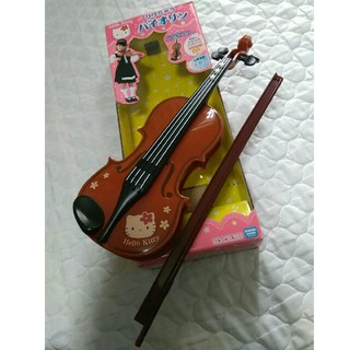 サンリオ(サンリオ)のハローキティ　ひけちゃう　バイオリン　おもちゃ(楽器のおもちゃ)