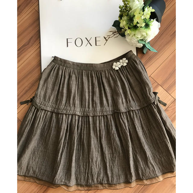 FOXEY ブリーズスカート40 超美品　rene