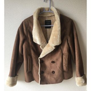 ダブルクローゼット(w closet)の美品★w closet★フェイクムートンジャケット(ムートンコート)