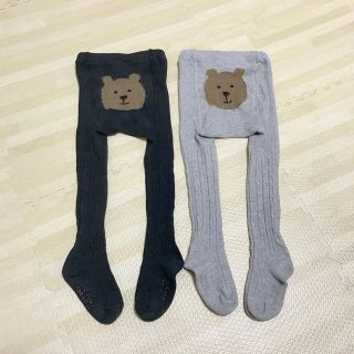 ベビーギャップ(babyGAP)のbaby gap くまさん タイツ 2足セット(靴下/タイツ)