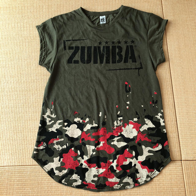 Zumba(ズンバ)のズンバ Tシャツ／身幅49cm    スポーツ/アウトドアのスポーツ/アウトドア その他(ダンス/バレエ)の商品写真