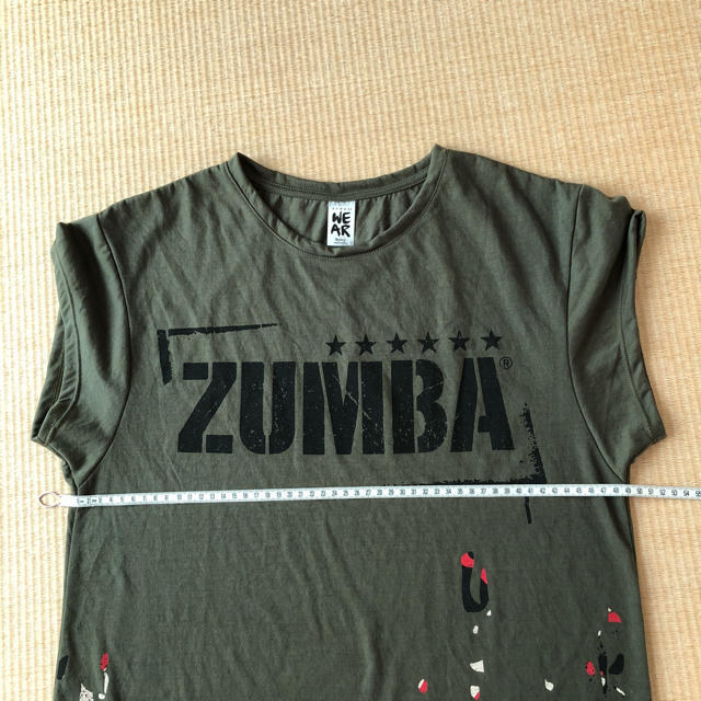 Zumba(ズンバ)のズンバ Tシャツ／身幅49cm    スポーツ/アウトドアのスポーツ/アウトドア その他(ダンス/バレエ)の商品写真