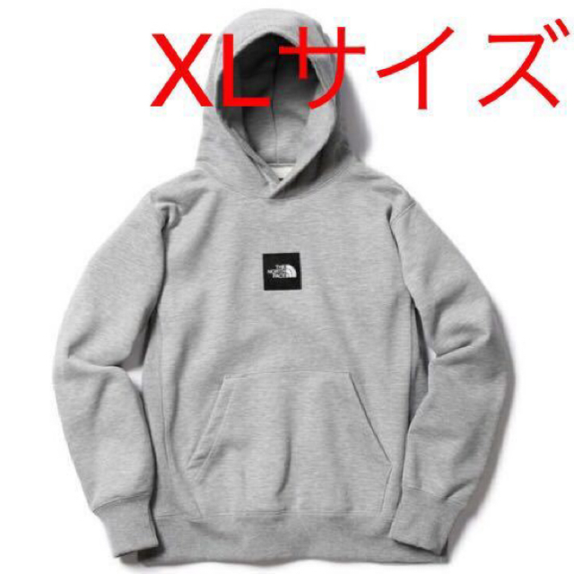 L THE NORTH FACE HEATHER LOGO BIG HOODIEニュートープ